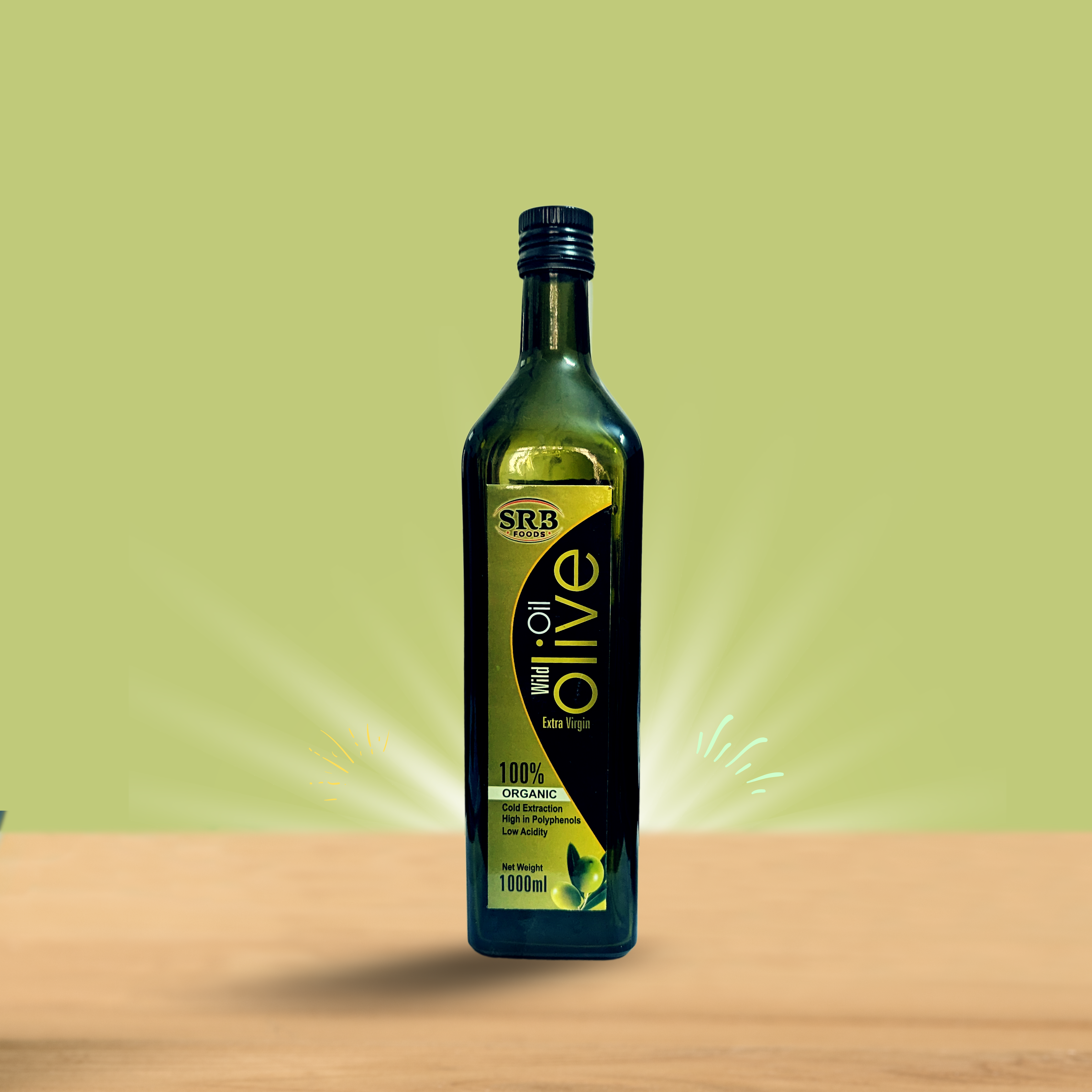 SRB Extra Virgin Wild Olive Oil 1000 ml