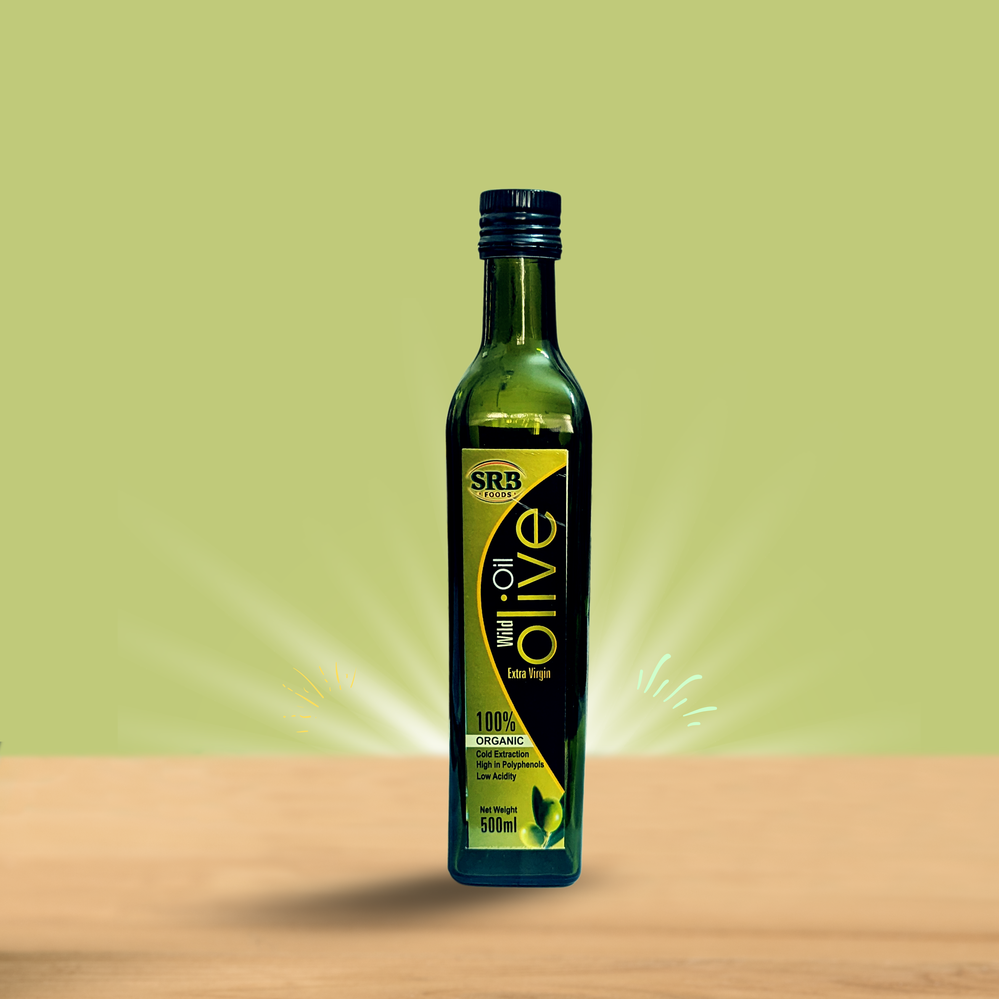 SRB Foods Extra Virgin Wild Olive Oil 500 ml
